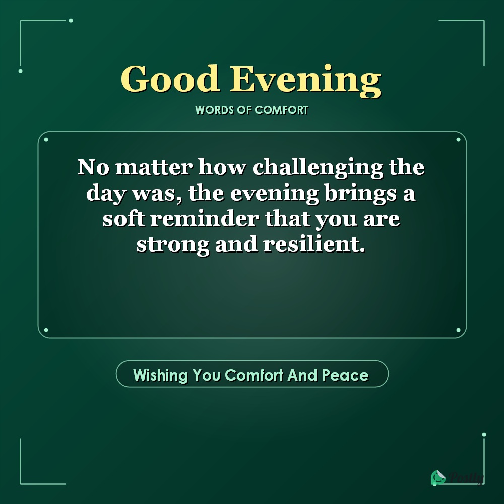 Good Evening Messages 8