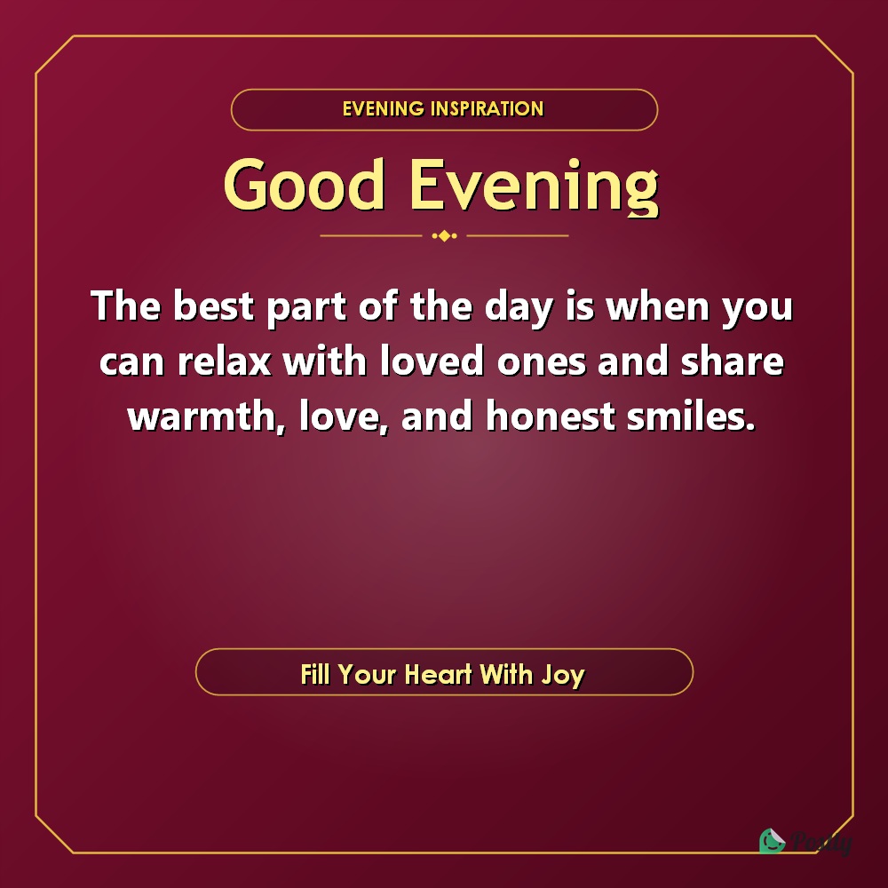 Good Evening Messages 9