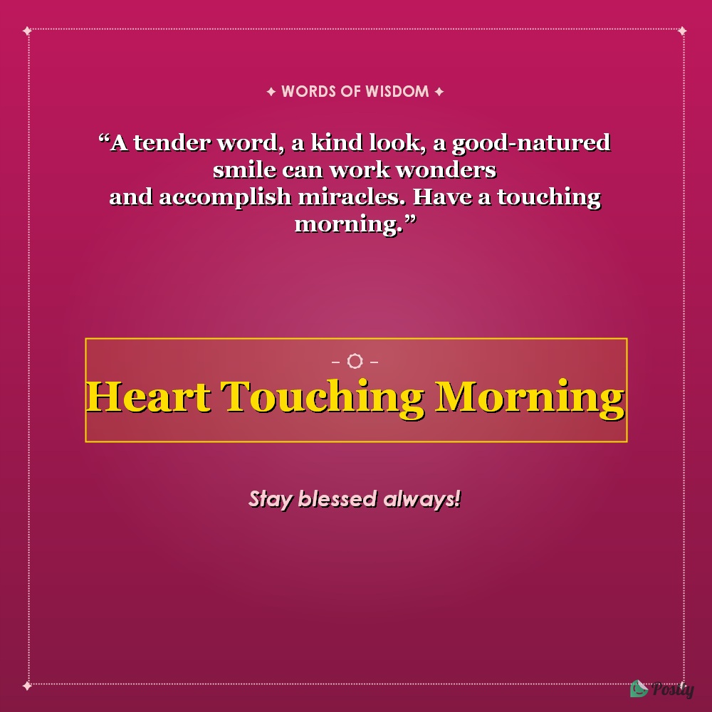 Good Morning 6