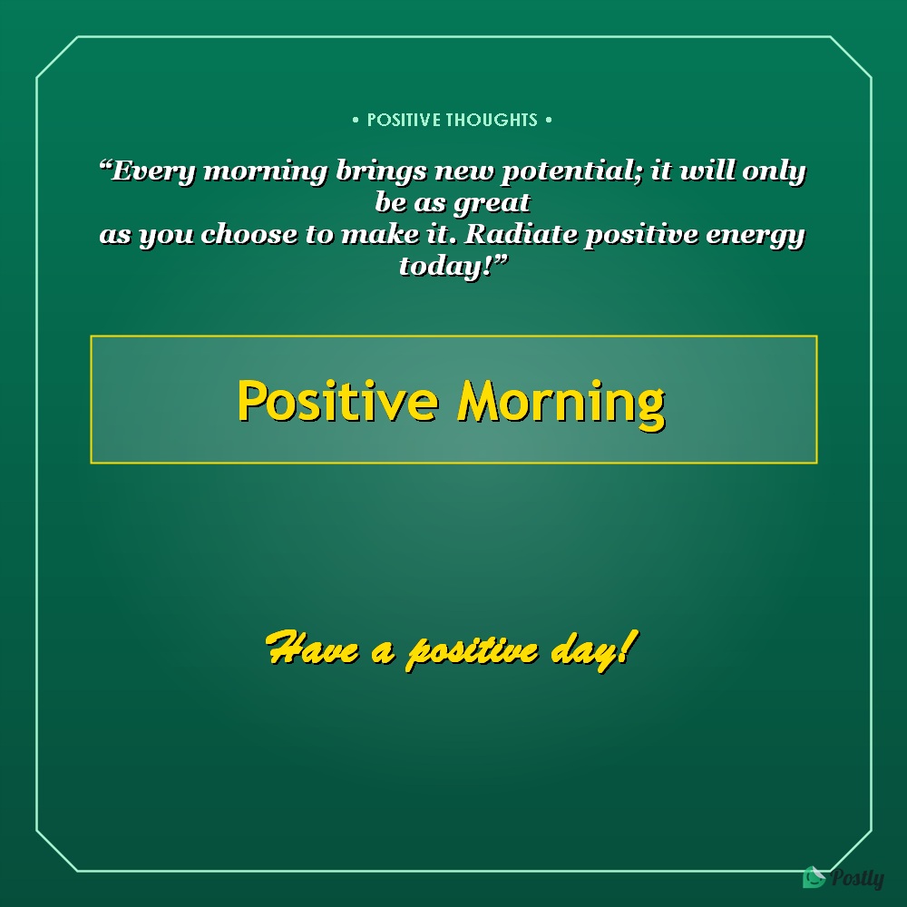 Good Morning 1