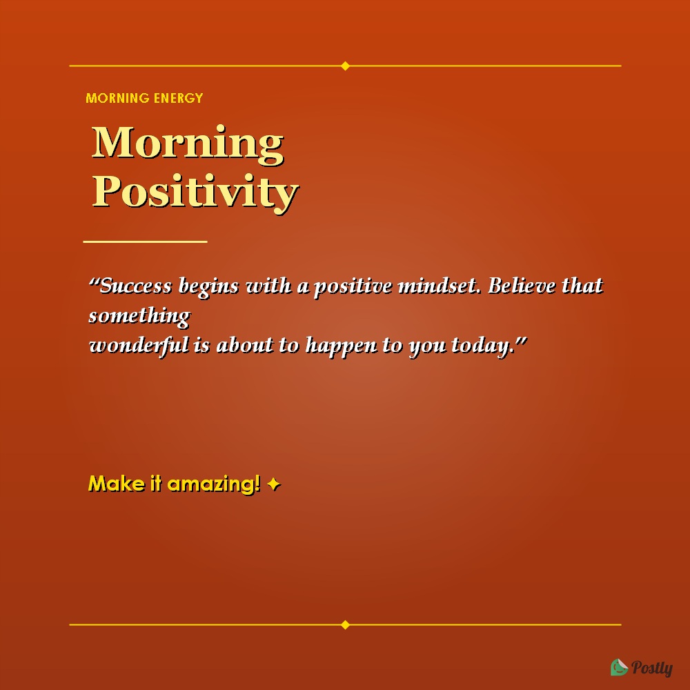 Good Morning 15