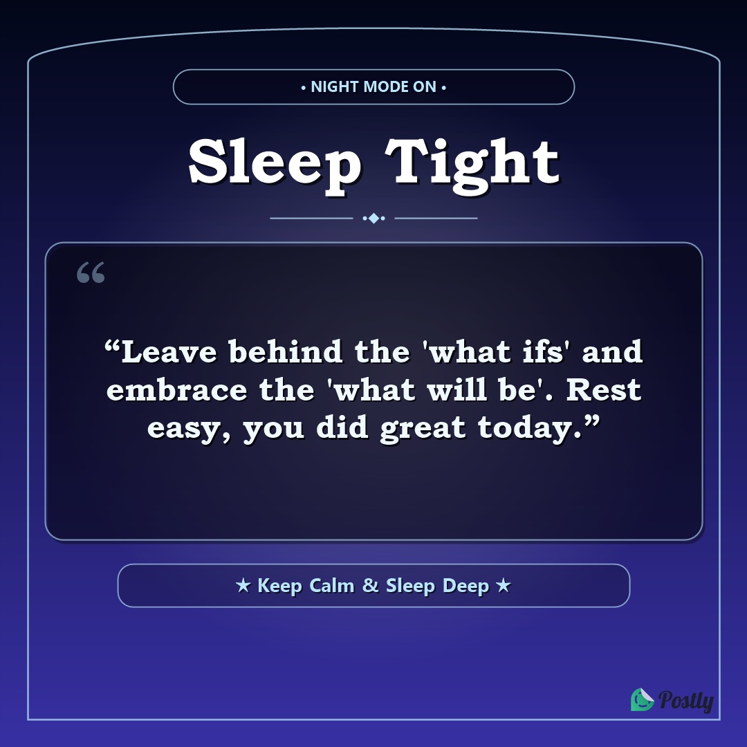 Good Night Status 6