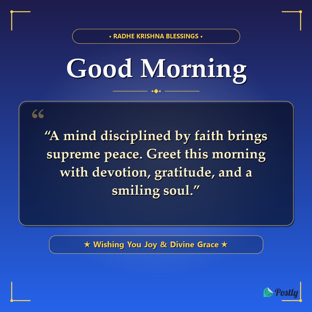 Good Morning Krishna 3