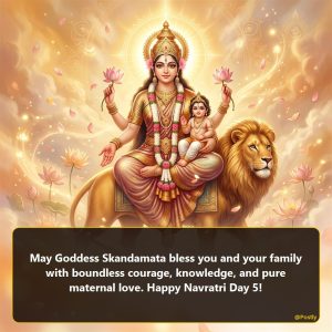 Navratri Day 5 Wishes 1