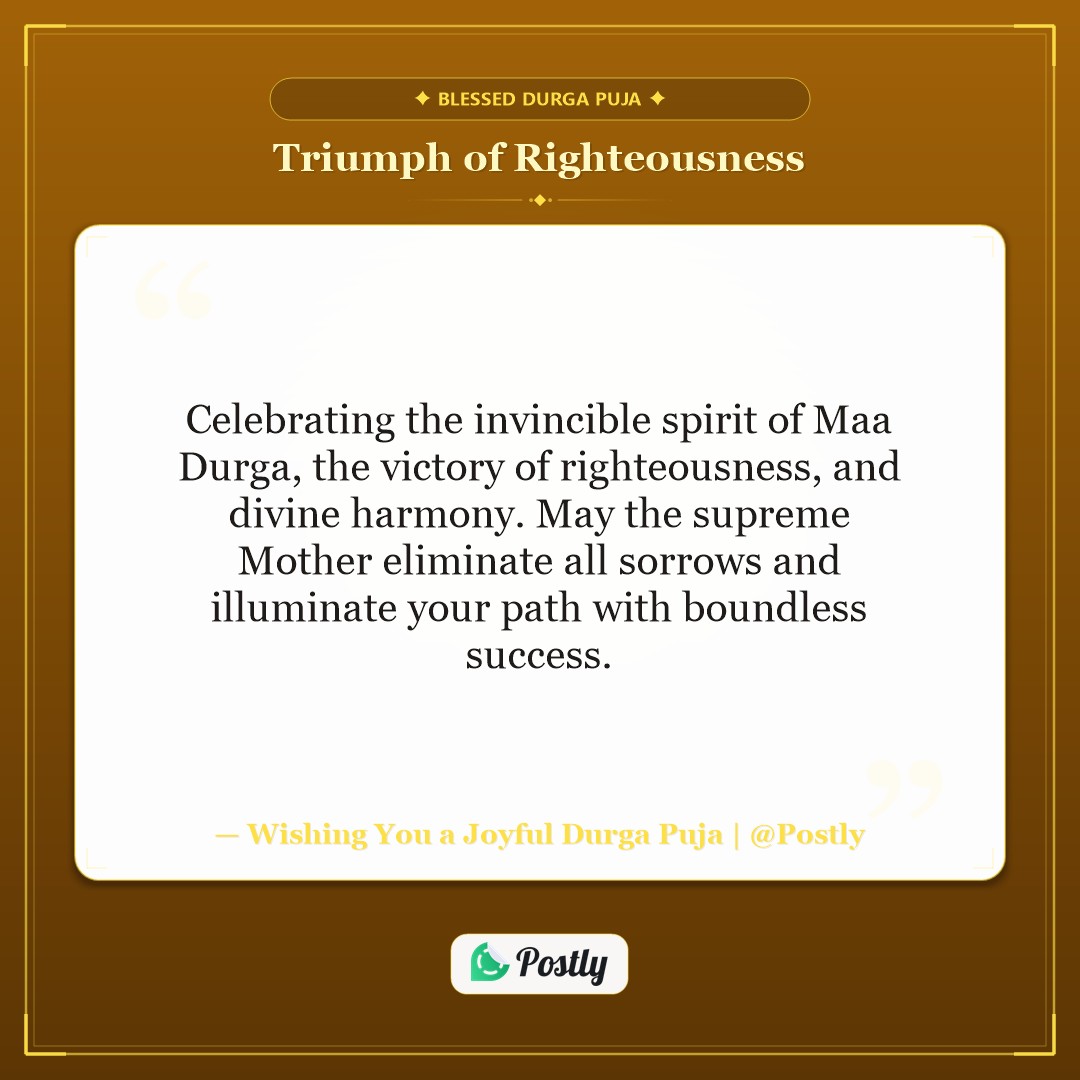 Navratri & Durga Puja Wishes 7