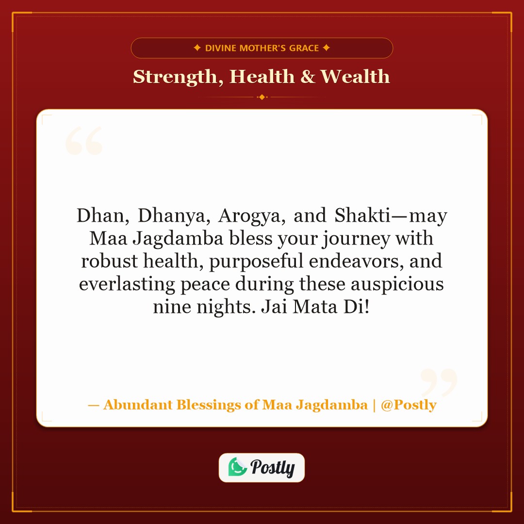 Navratri & Durga Puja Wishes 9