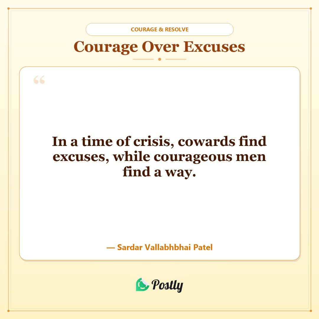 Sardar Vallabhbhai Patel Quotes 6