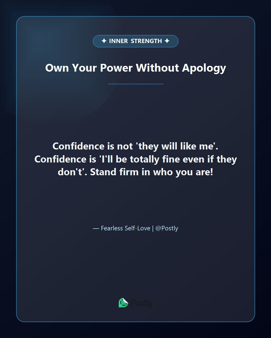Self Confidence 7