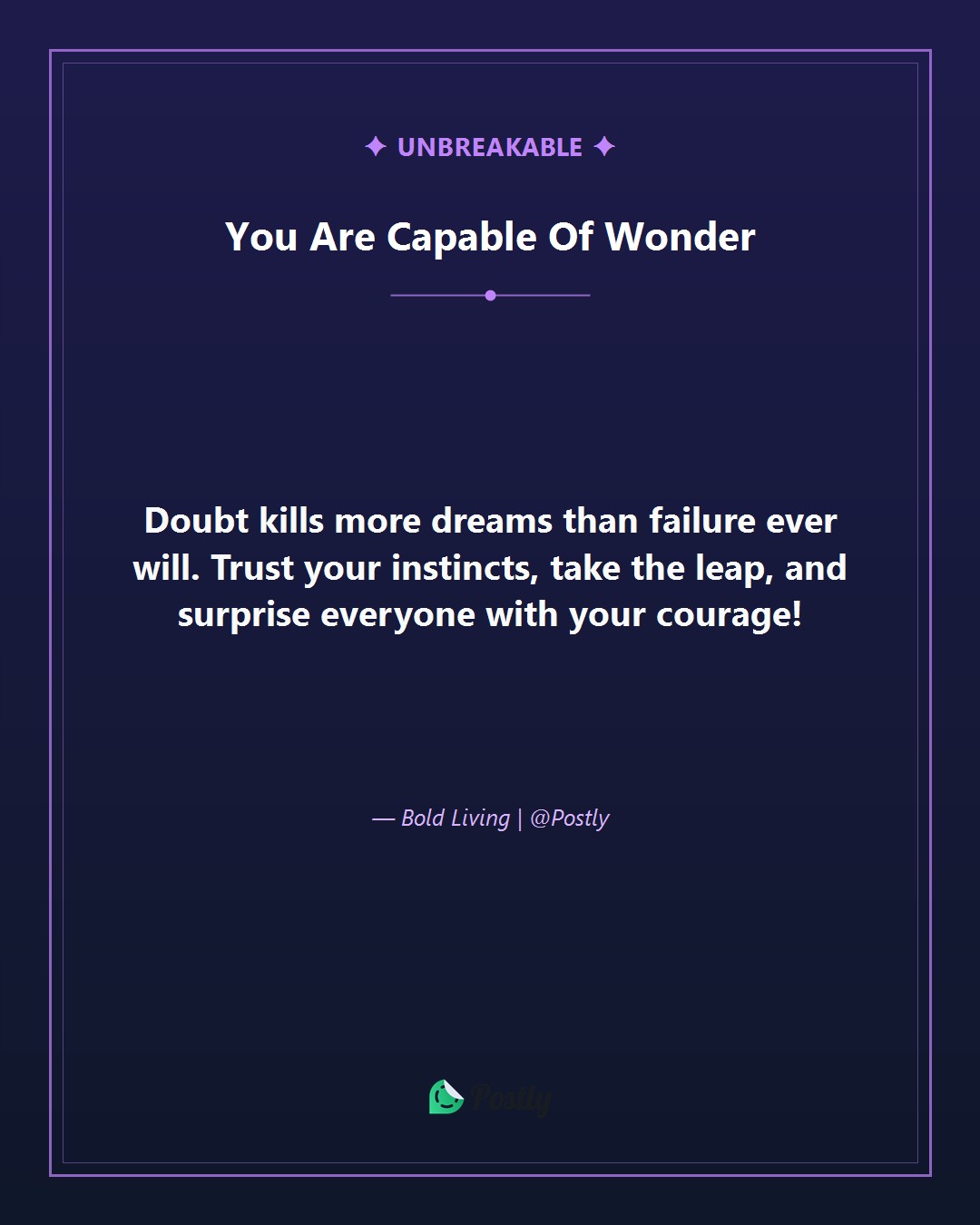 Self Confidence 8