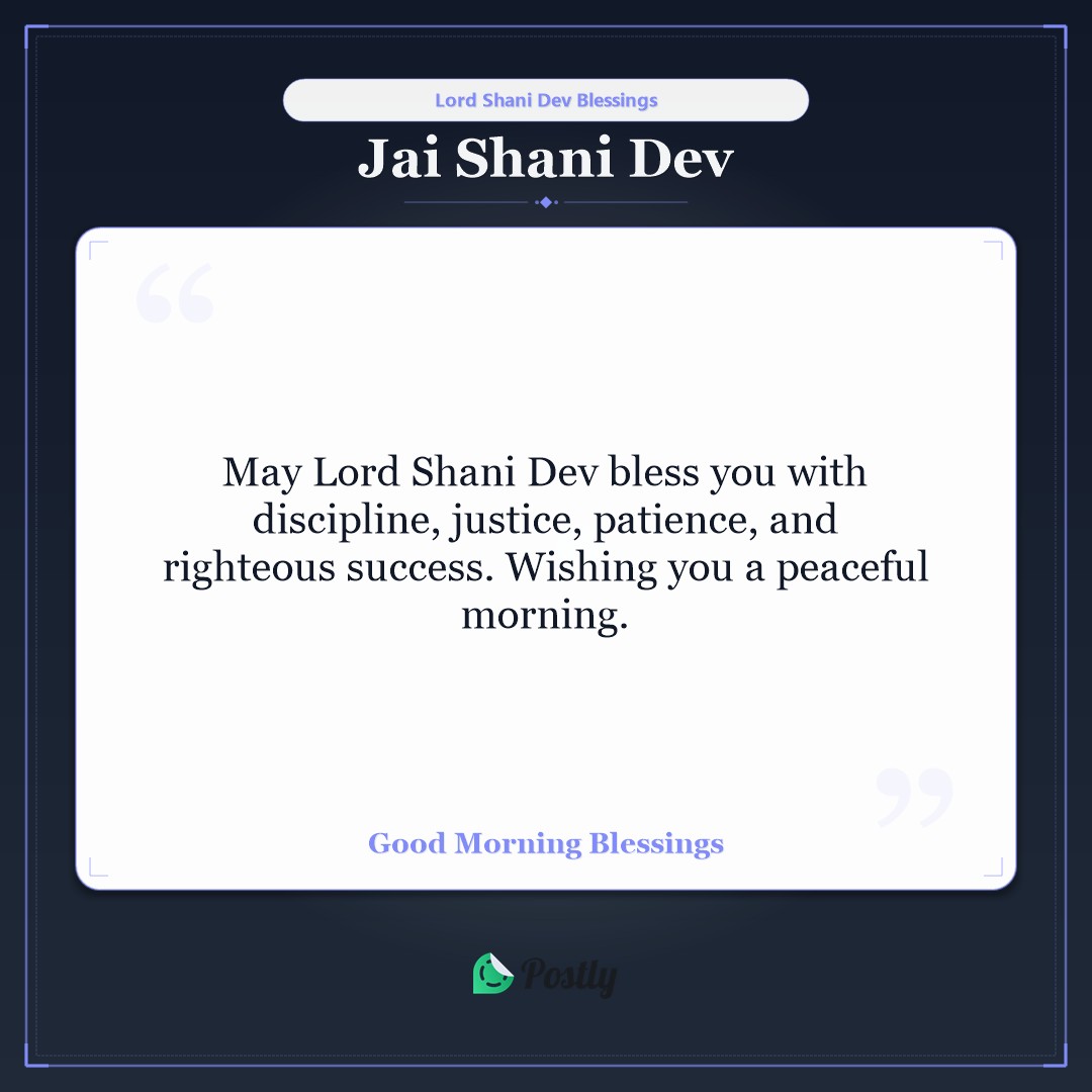 Shani Dev 1