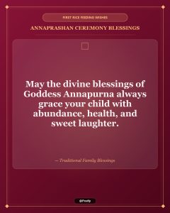 Annaprashan Ceremony Wishes 4