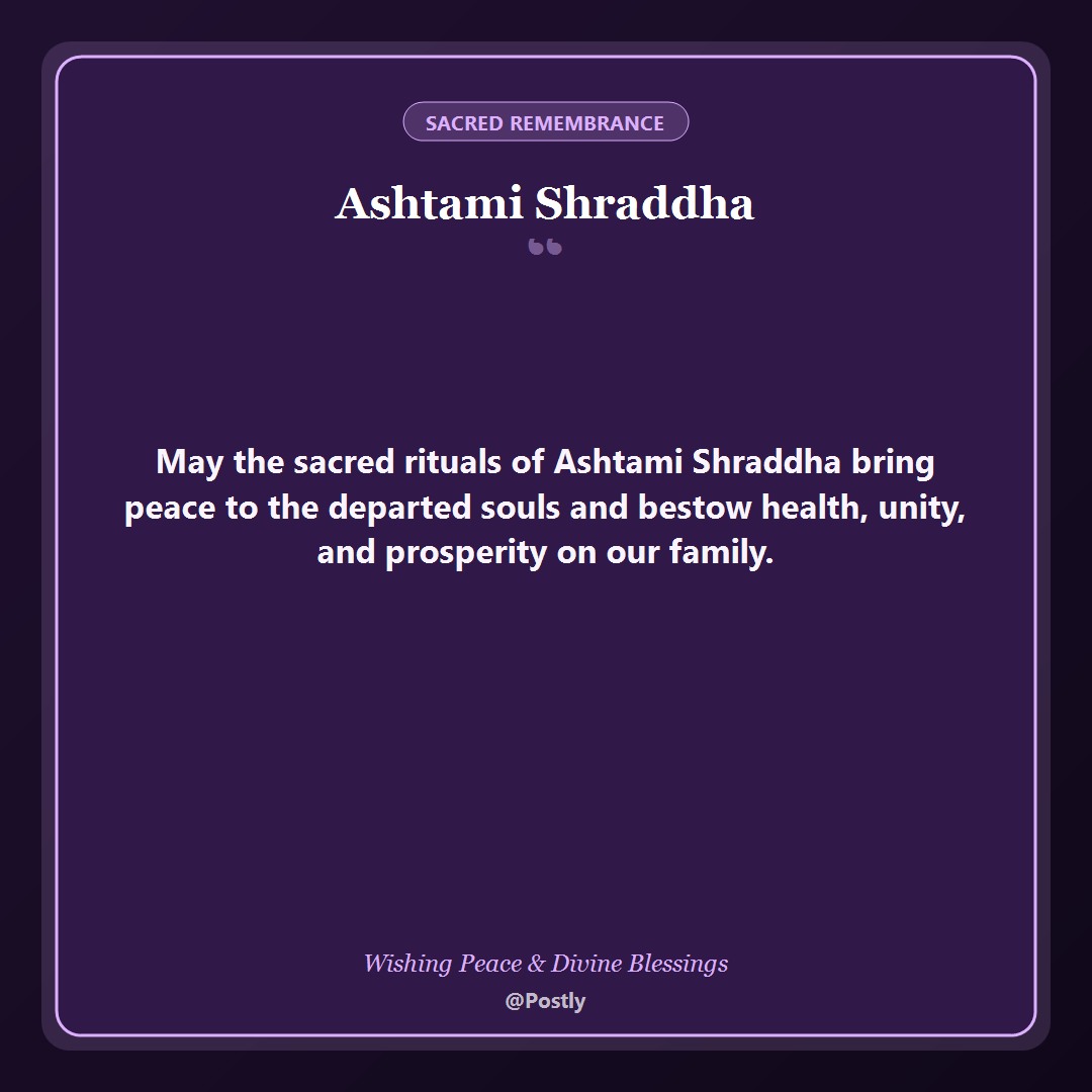 Ashtami Shraddha Wishes 4