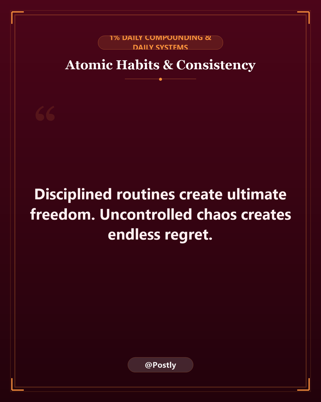 Atomic Habits and Consistency Quotes 9