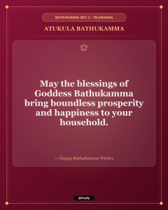 Atukula Bathukamma Wishes 6