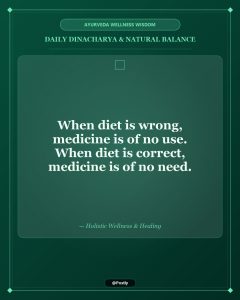 Ayurveda Daily Wellness Quotes 1