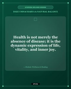 Ayurveda Daily Wellness Quotes 4