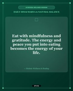 Ayurveda Daily Wellness Quotes 5
