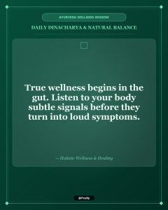 Ayurveda Daily Wellness Quotes 6