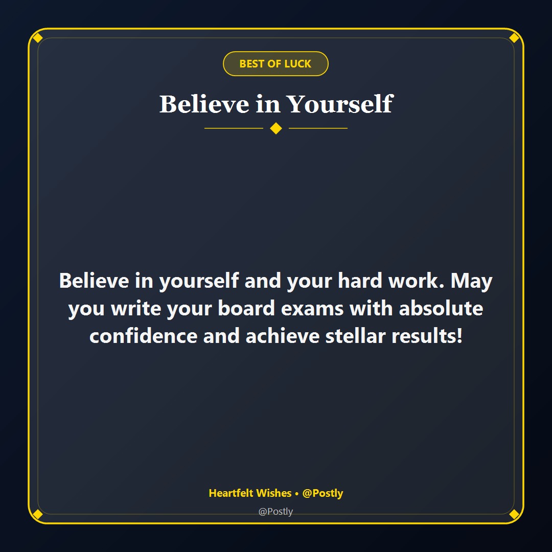 Board Exam Success Wishes 1