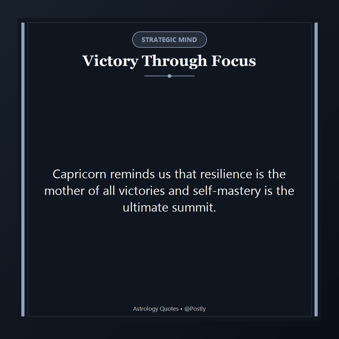 Capricorn Quotes 7