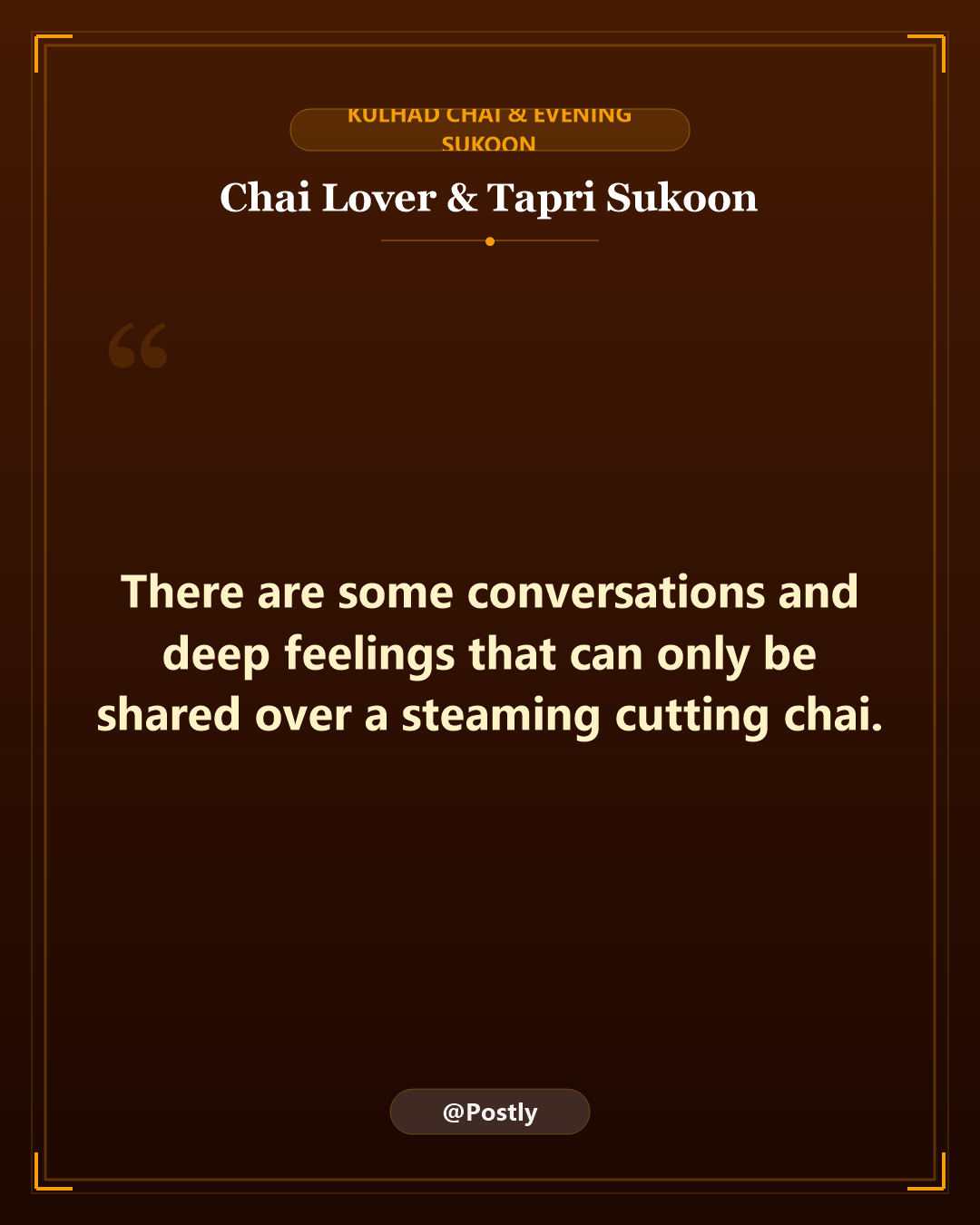 Chai Lover Quotes 2