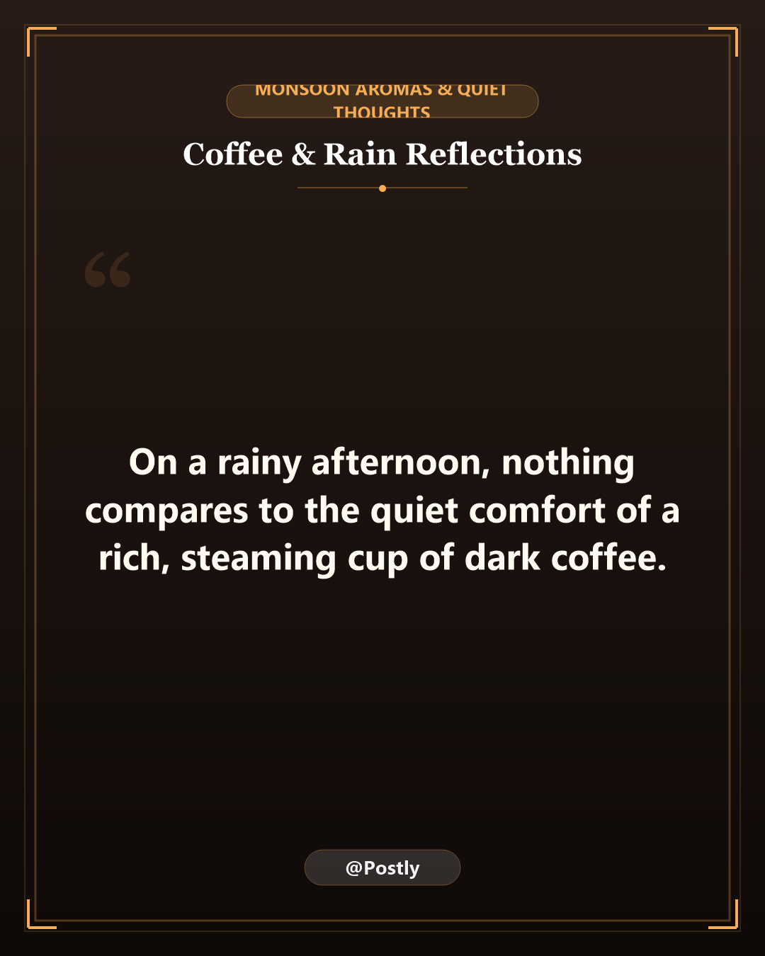 Coffee and Rain Quotes 4