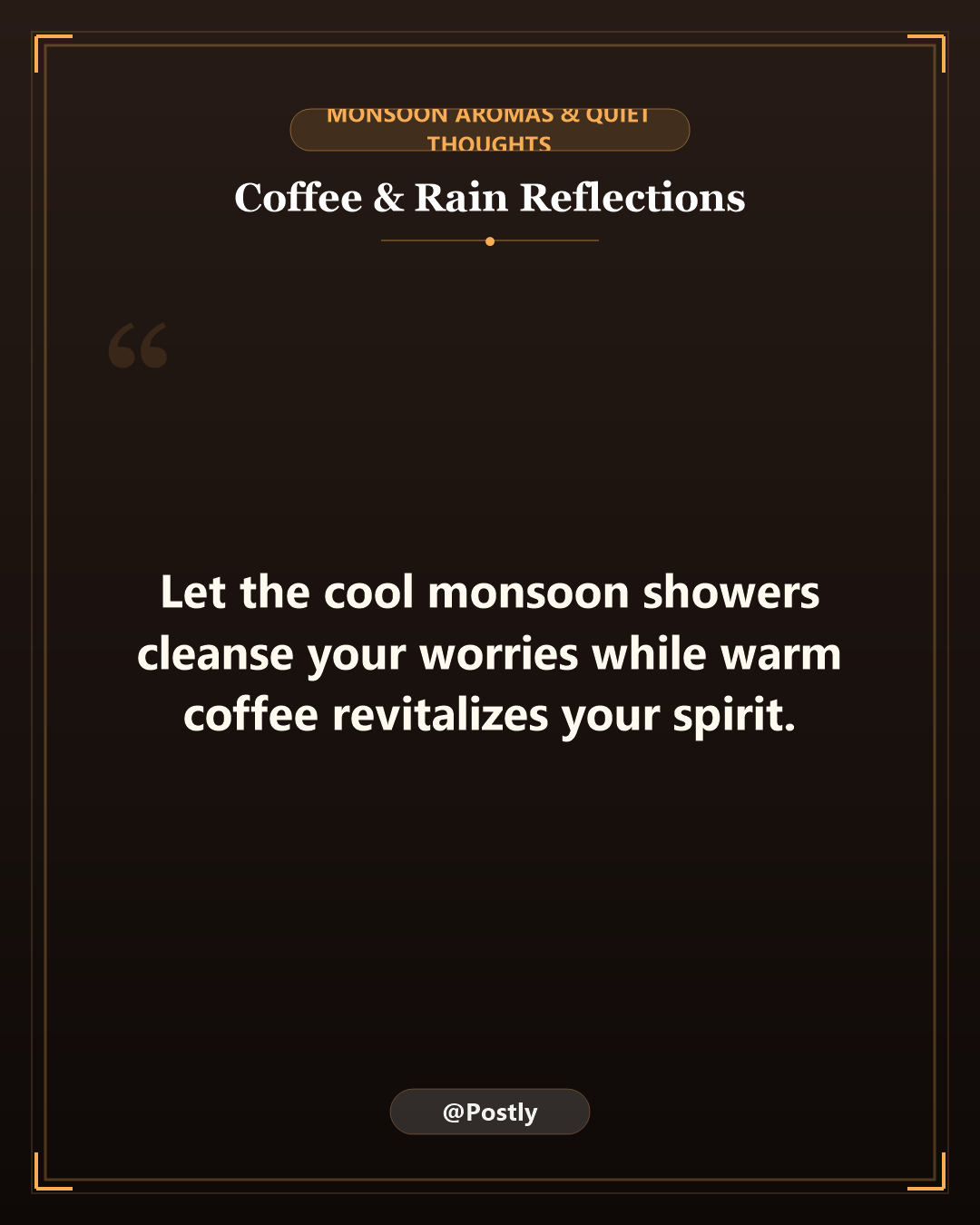 Coffee and Rain Quotes 5