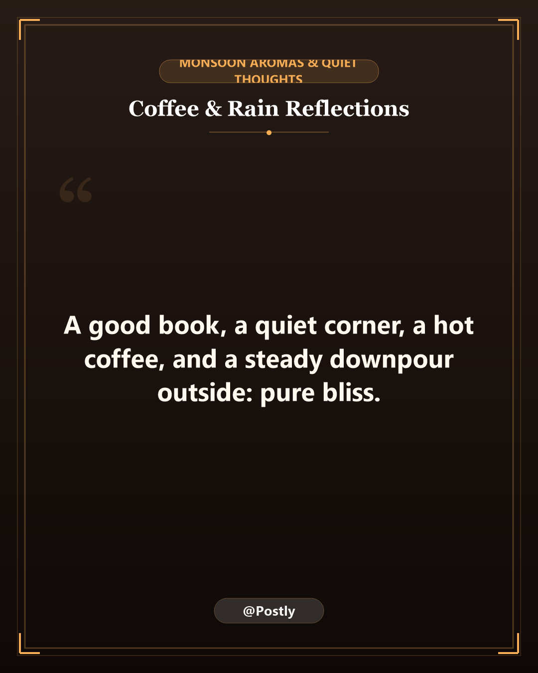 Coffee and Rain Quotes 7