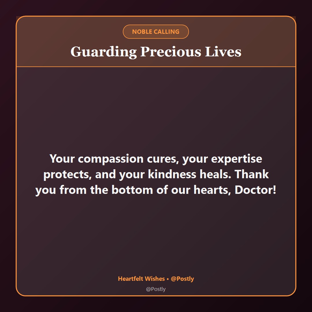 Doctor Appreciation Wishes 4