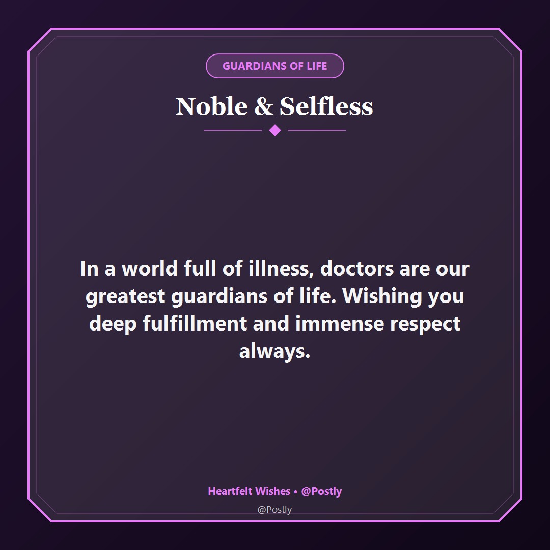 Doctor Appreciation Wishes 5