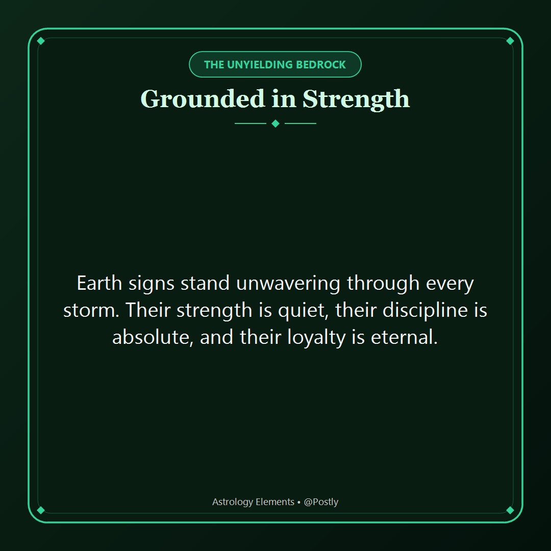 Earth Signs Quotes 1