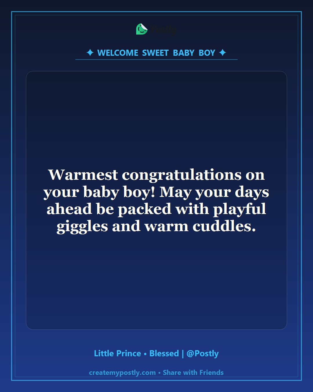 New Born Baby Boy Wishes 5