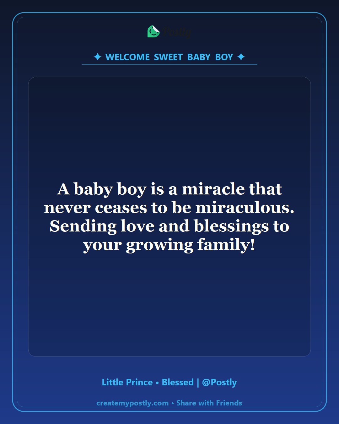 New Born Baby Boy Wishes 6