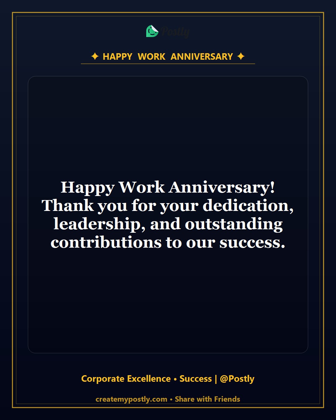 Work Anniversary Wishes 1