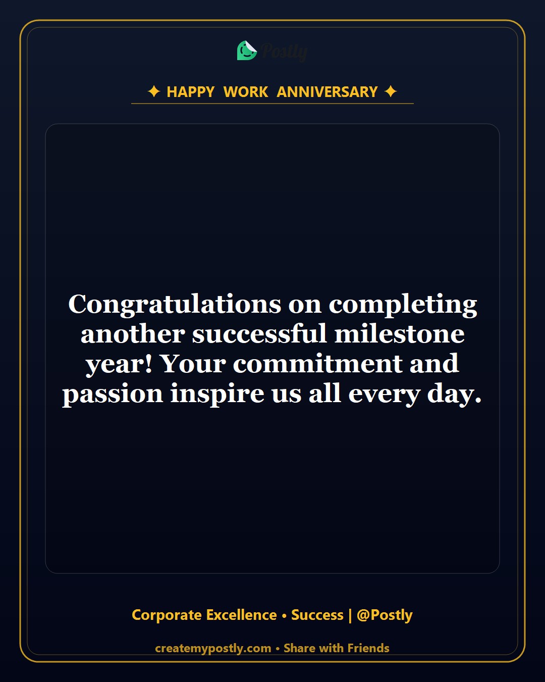 Work Anniversary Wishes 2
