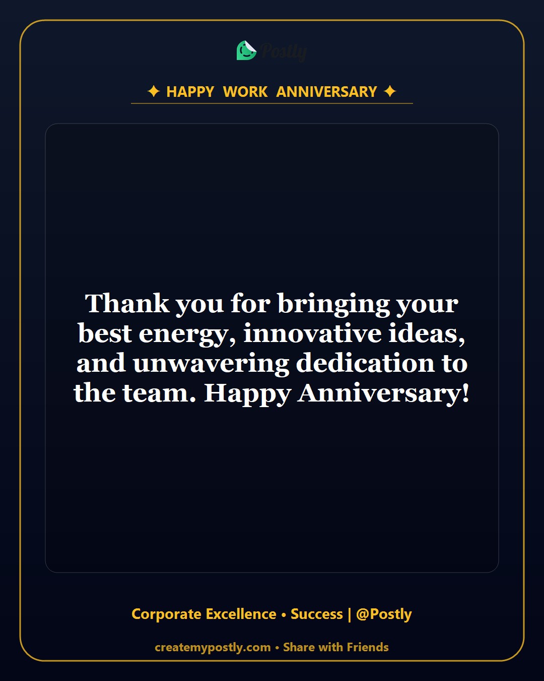 Work Anniversary Wishes 4