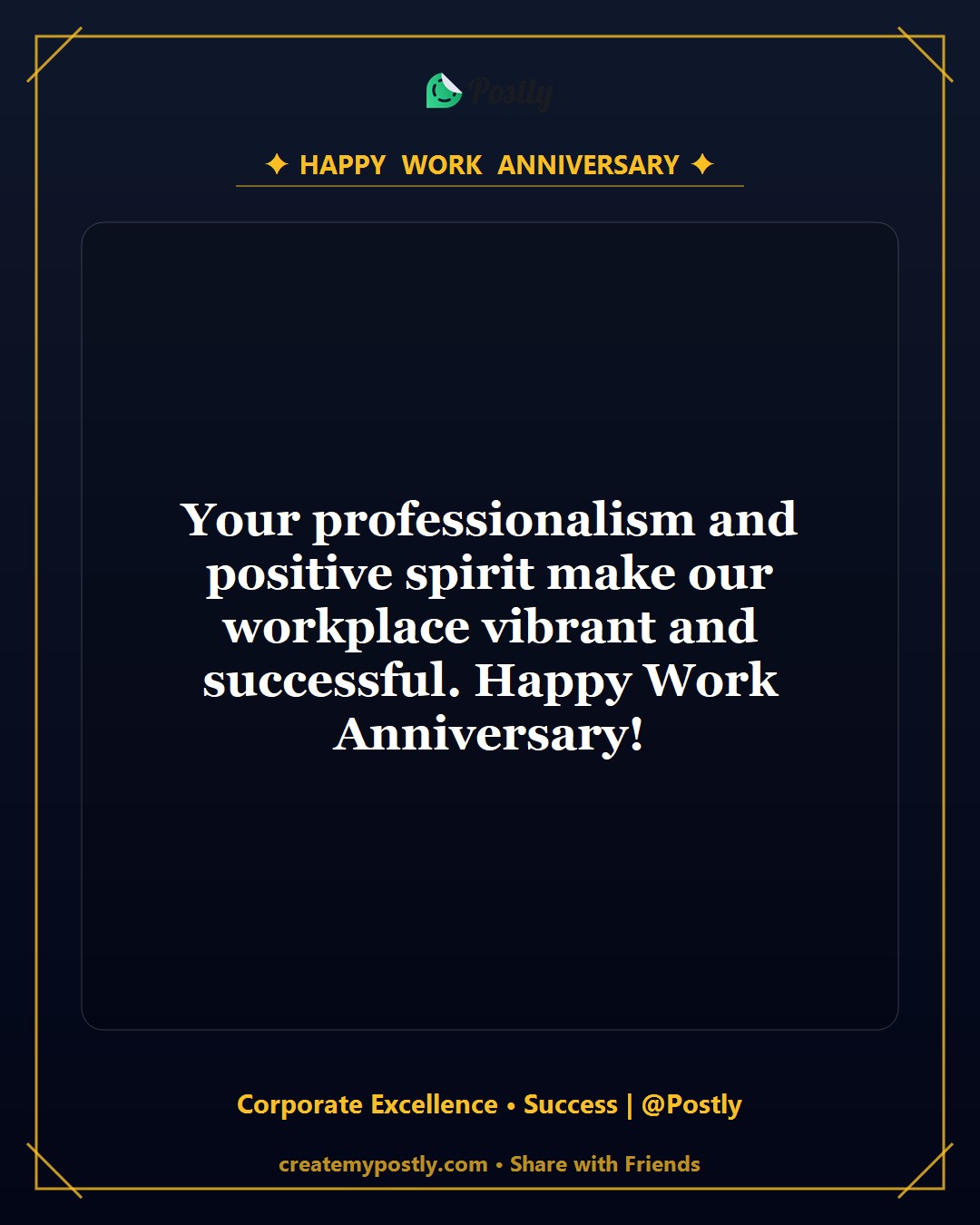 Work Anniversary Wishes 7