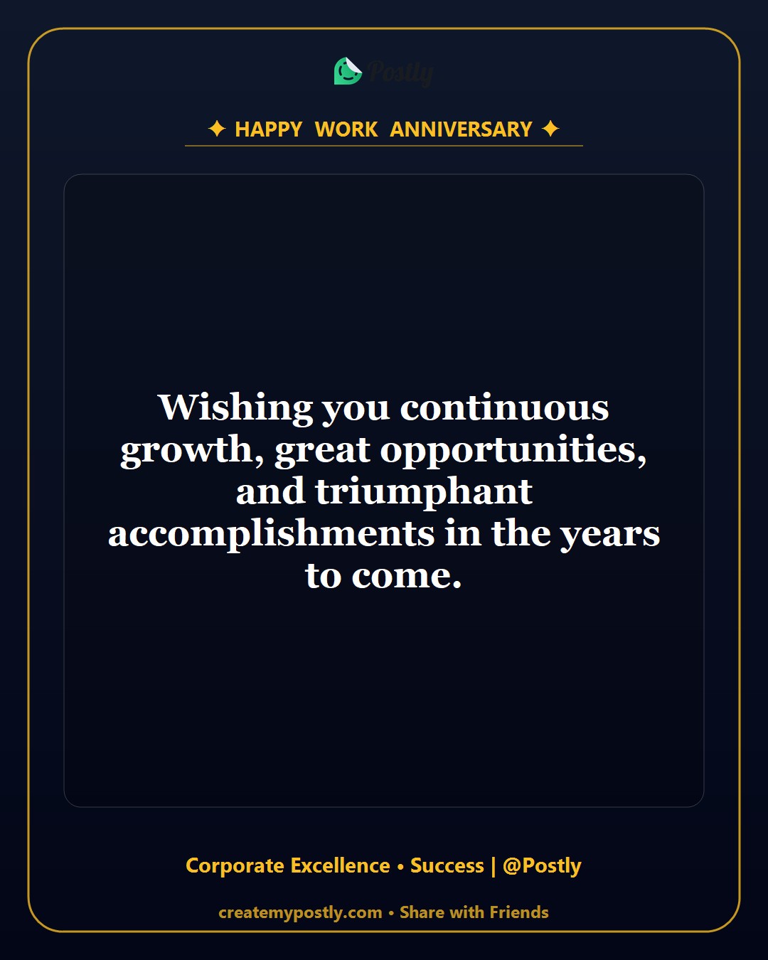 Work Anniversary Wishes 8