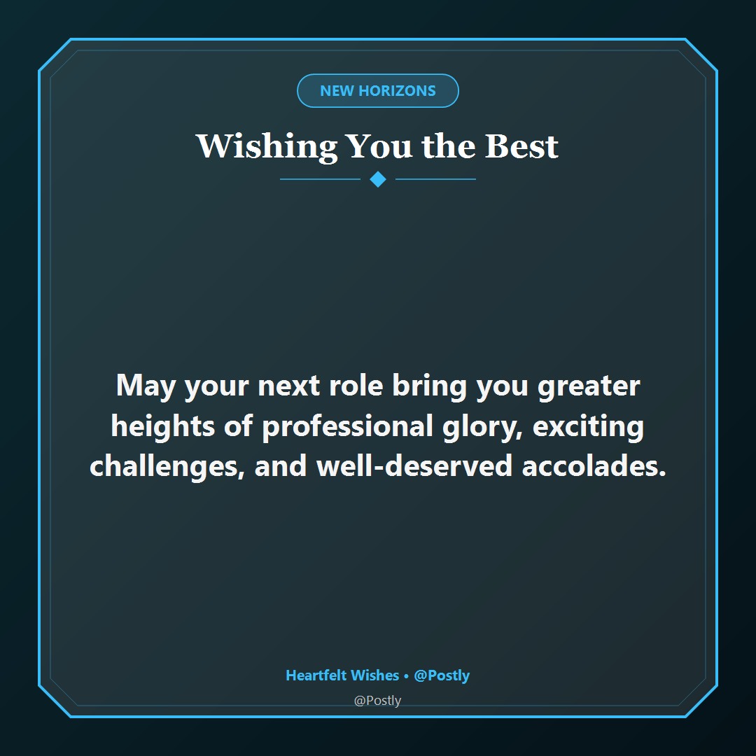 Farewell Wishes for Boss 5