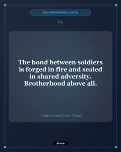 Fauji Brotherhood Quotes 1