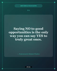 Focus Deep Work Quotes 1