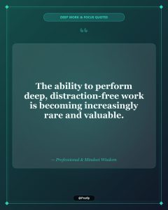 Focus Deep Work Quotes 2
