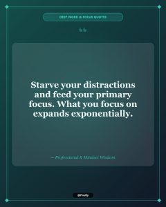 Focus Deep Work Quotes 3
