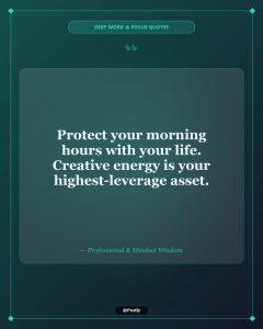 Focus Deep Work Quotes 5