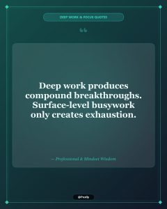 Focus Deep Work Quotes 7