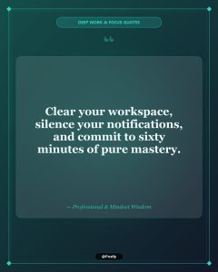 Focus Deep Work Quotes 8