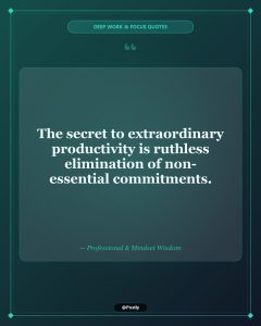 Focus Deep Work Quotes 9