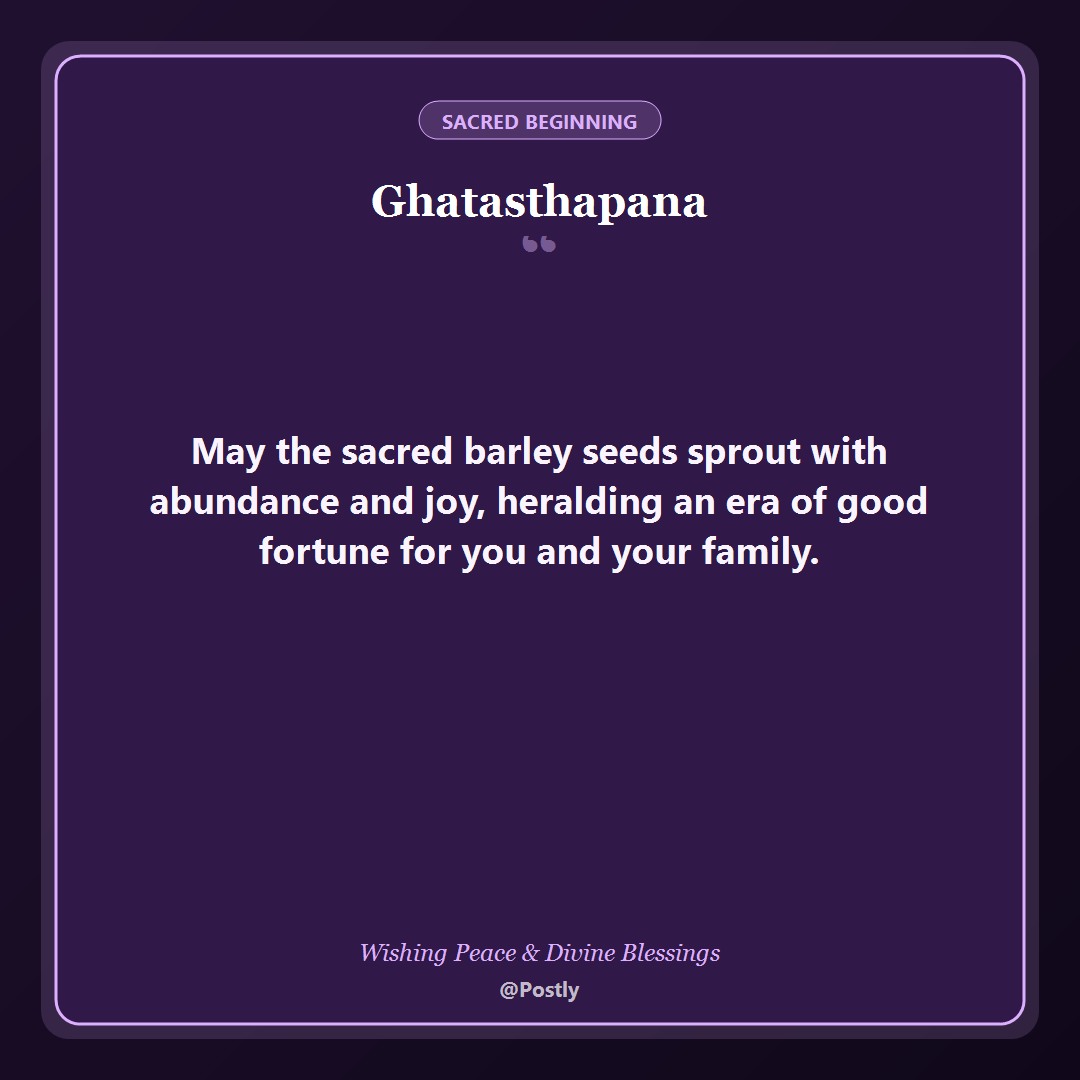 Ghatasthapana Wishes 4