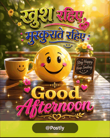 Good Afternoon Whatsapp Status 6