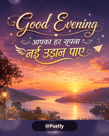Good Evening Whatsapp Status 3